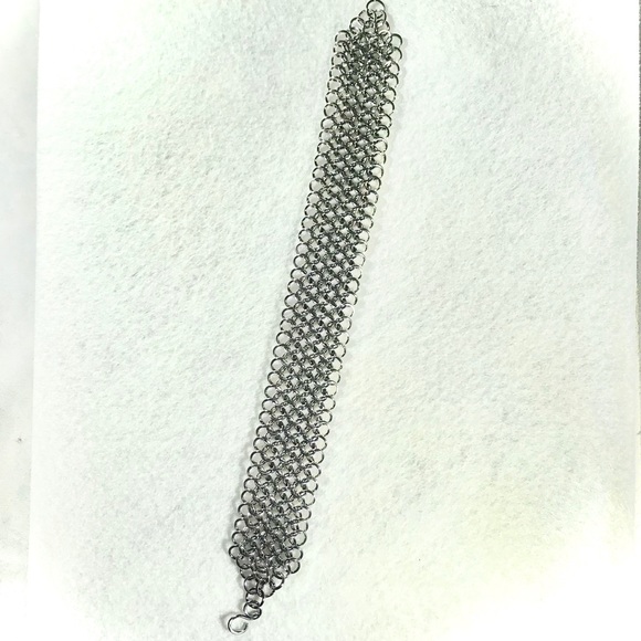 Artisan Classic Stainless Steel Chainmail Bracelet - Picture 3 of 3